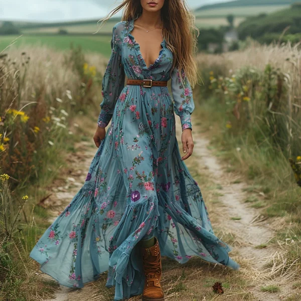 Elegant Loose Bohemian Dresses - Image 5