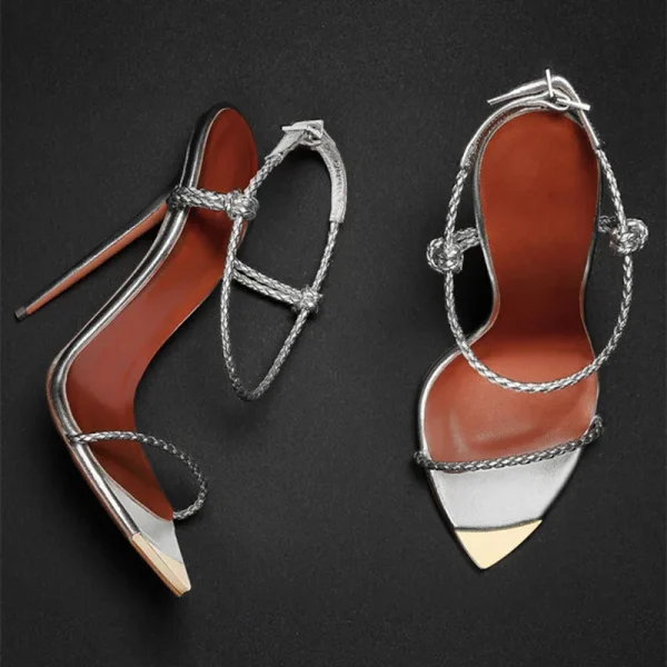 Roman style  Super high heel Open toe sandals - Image 5