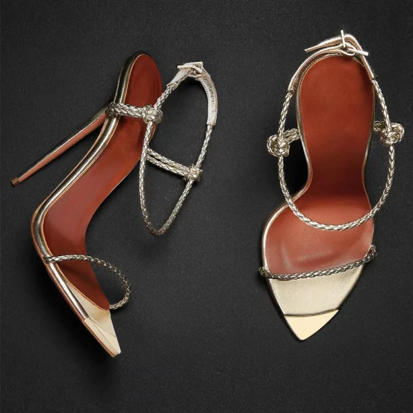 Roman style  Super high heel Open toe sandals - Image 6